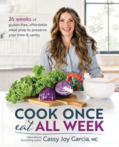 cook once eat all week - batch cooking tips.