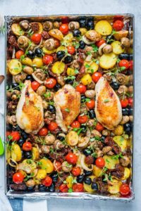 one pan sheet meal to save time