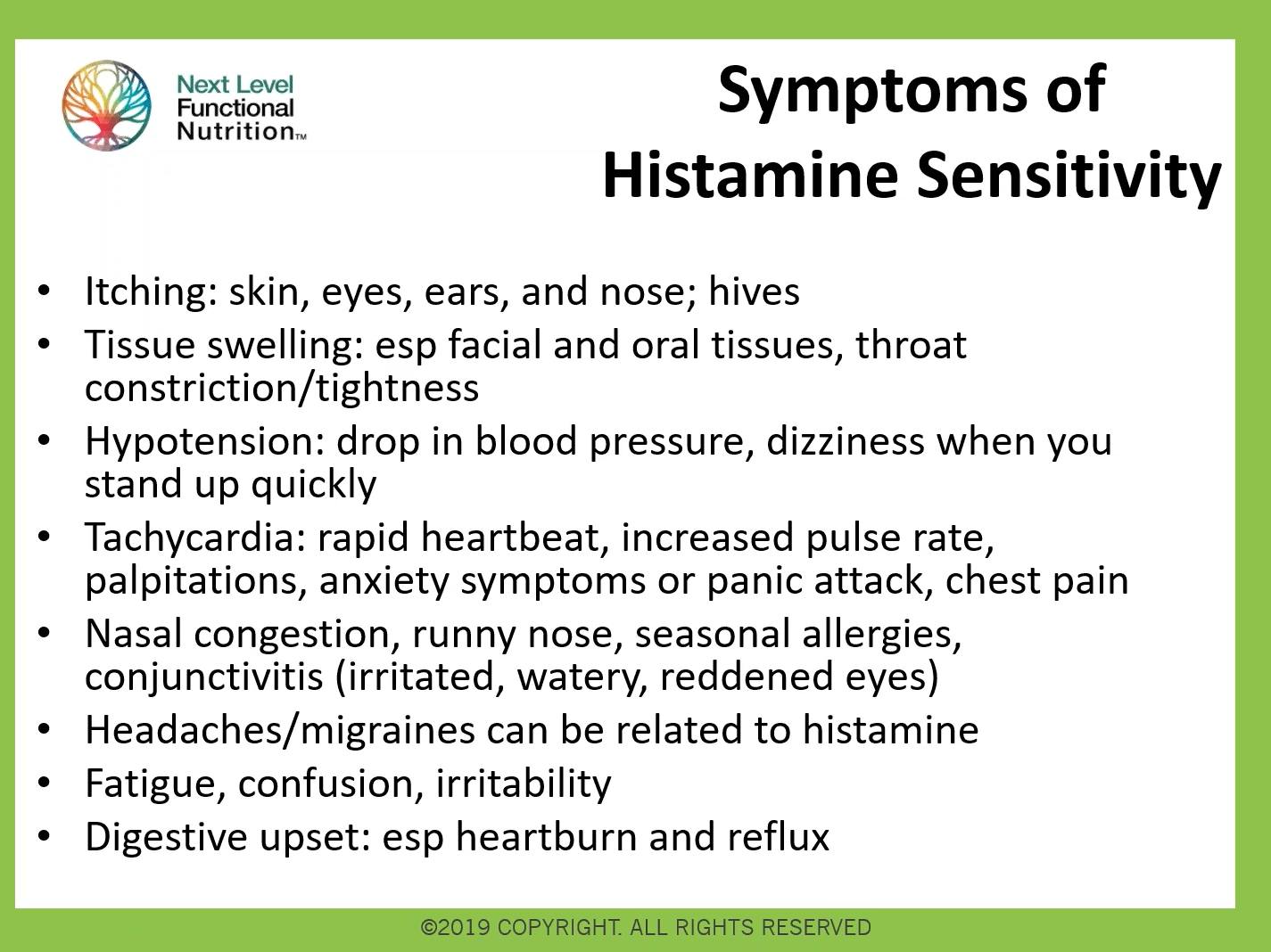 histamines
