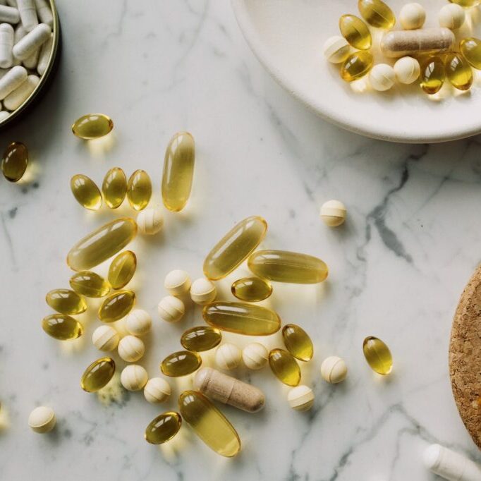 medicines on the table